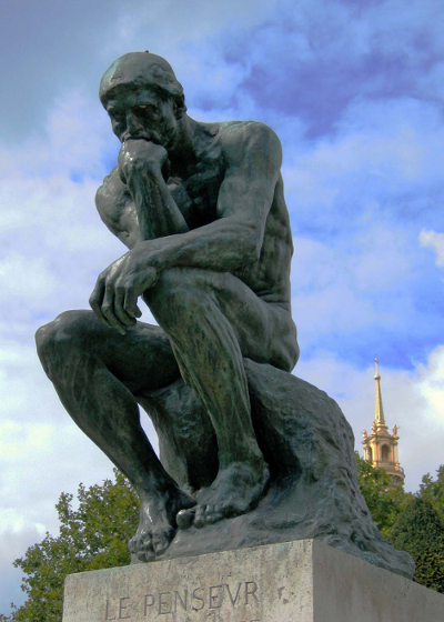 Auguste Rodin's Thinker
